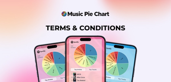 Terms and Conditions - Music Pie Chart
